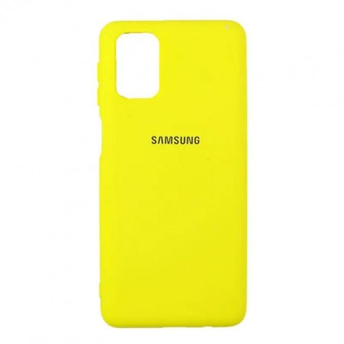 Чехол Soft Case Samsung A315 Galaxy A31 Желтый FULL-3
