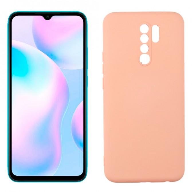 Чохол Soft Case для Xiaomi Redmi 9 Рожевий FULL
