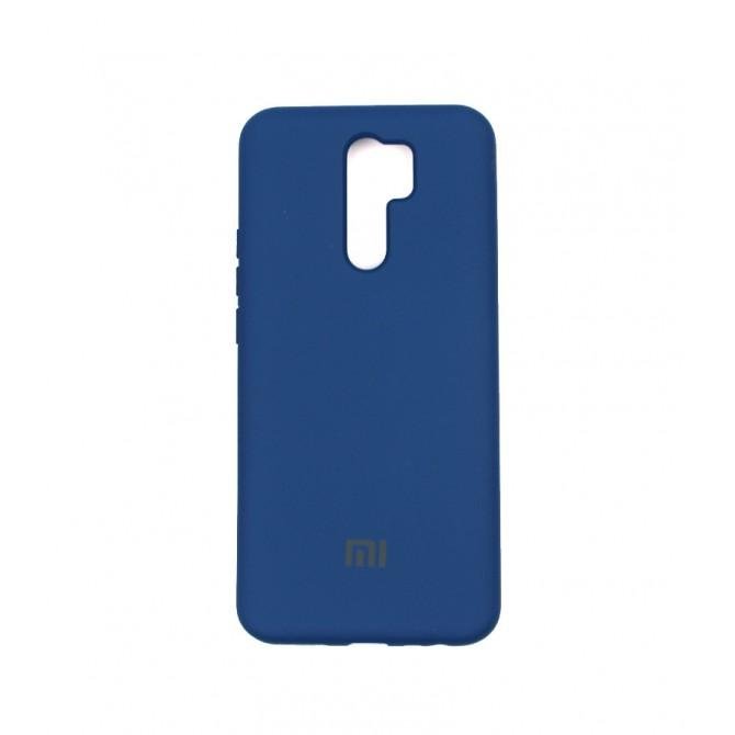 Чехол Original Soft Case Xiaomi Redmi 9 Синий FULL-2