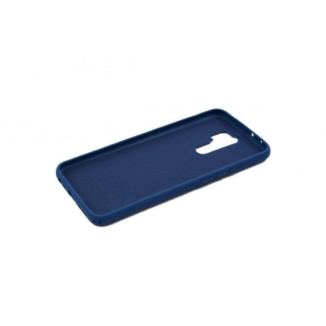 Чехол Original Soft Case Xiaomi Redmi 9 Синий FULL-3