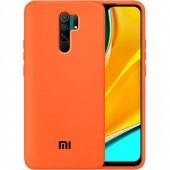Чехол Original Soft Case Xiaomi Redmi 9 Оранжевый FULL