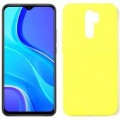 Чохол силіконовий для Xiaomi Redmi 9 Жовтий FULL