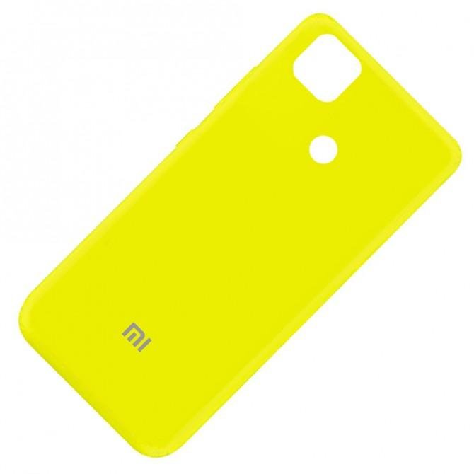 Чехол Original Soft Case Xiaomi Redmi 9c Желтый FULL-1