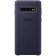 Чехол накладка Original Soft Case Samsung G973 Galaxy S10 Темно синий FULL