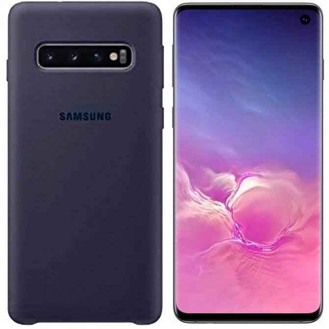 Original Soft Case Samsung G973 Galaxy S10 Темно Синій FULL-3