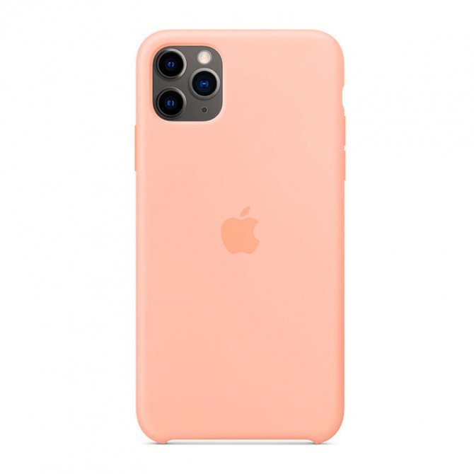Оригінальний силіконовий чохол для iPhone 11 Світло Персиковий