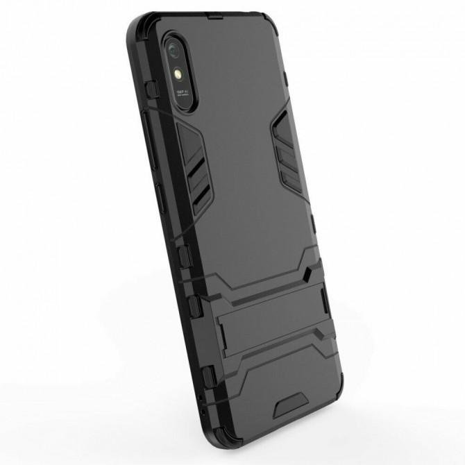 Чохол HONOR Hard Defence Series для Xiaomi Redmi 9c Чорний-2