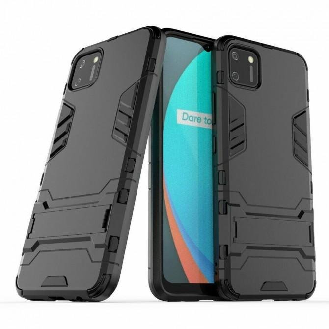 Чехол HONOR Hard Defence Series для Realmi C11 Чёрный-3
