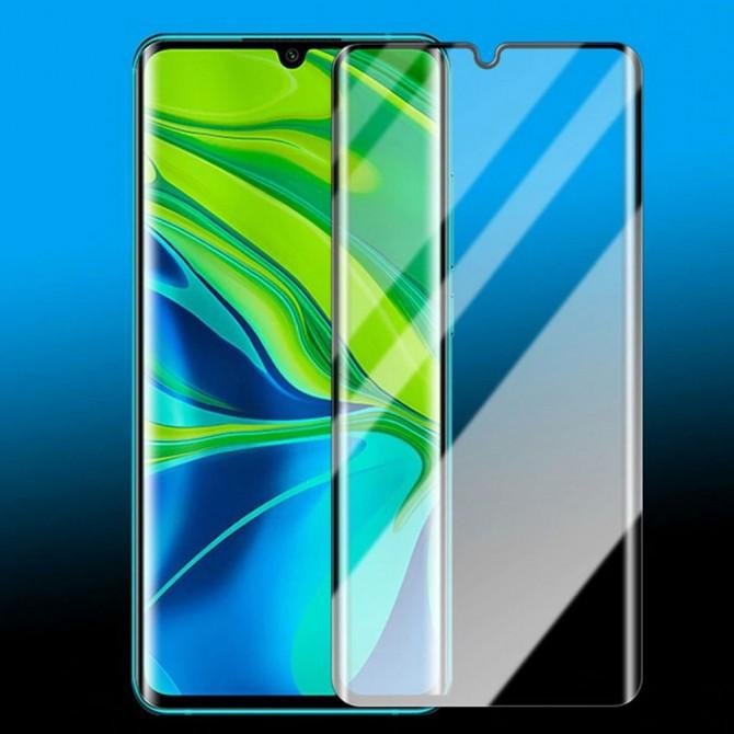 Гнучке ультратонке скло Caisles для Xiaomi Mi Note 10 Lite Чорний-1