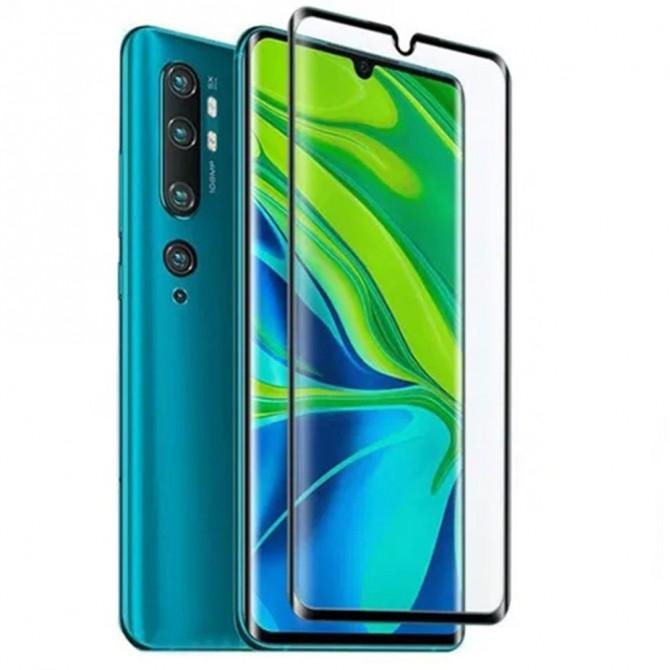 Гнучке ультратонке скло Caisles для Xiaomi Mi Note 10 Lite Чорний-2