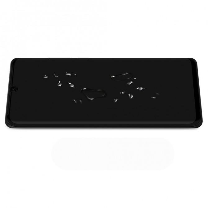 Гибкое ультратонкое стекло Caisles для Huawei P30 Pro Чёрное-1