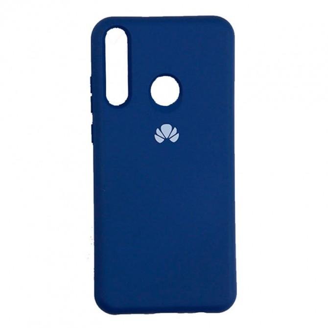 Original Soft Case Huawei Y6P Темно Синій FULL-1