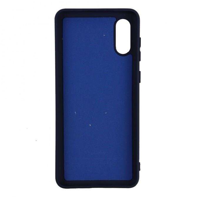 Чохол Soft Case для Samsung A015 Galaxy A01 2020 Темно Синій FULL-2