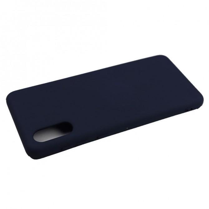 Чохол Soft Case для Samsung A015 Galaxy A01 2020 Темно Синій FULL-4
