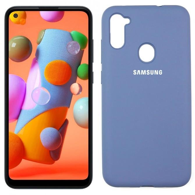 Чохол Soft Case Samsung A115/M115 Galaxy A11/M11 Лавандовий FULL