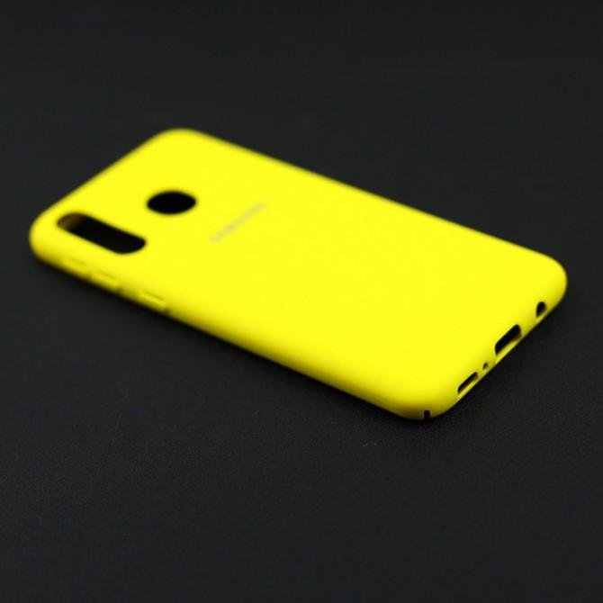 Чехол Soft Case Samsung A207 Galaxy A20s Желтый FULL-3