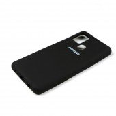 Чехол силиконовый для Samsung A217 Galaxy A21s Чёрный FULL Чехол силиконовый для Samsung A217 Galaxy A21s Чёрный FULL