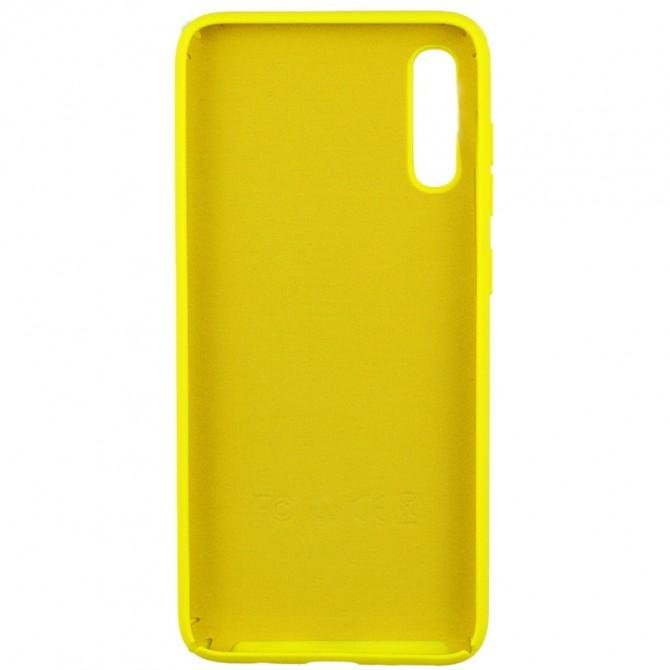 Чехол Soft Case Samsung A307/A505 Galaxy A30s/A50 2019 Желтый FULL-2