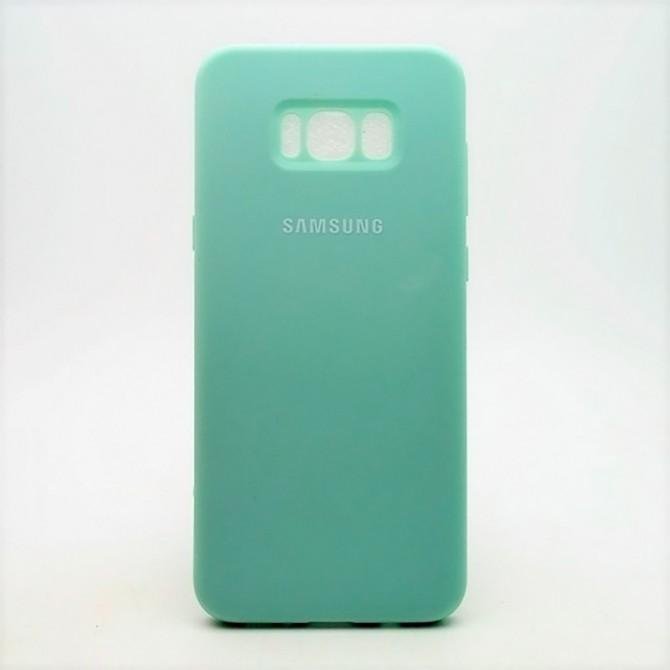Чохол Original Soft Case Samsung G955 Galaxy S8 Plus Бірюзовий FULL