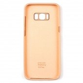 Чохол силіконовий для Samsung G955 Galaxy S8 Plus Бежевий FULL Чохол силіконовий для Samsung G955 Galaxy S8 Plus Бежевий FULL