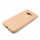 Чохол силіконовий для Samsung G955 Galaxy S8 Plus Бежевий FULL Чохол силіконовий для Samsung G955 Galaxy S8 Plus Бежевий FULL