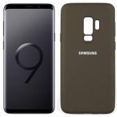 Чохол силіконовий для Samsung G965 Galaxy S9 Plus Оливковий FULL