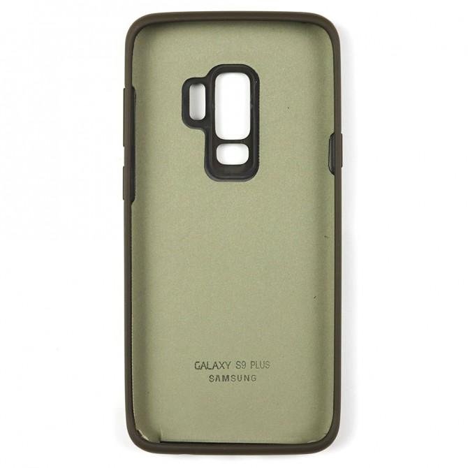 Чехол силиконовый для Samsung G965 Galaxy S9 Plus Оливковый FULL-2