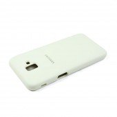 Чехол силиконовый для Samsung J6 Plus 2018 (J610) Белый FULL Чехол силиконовый для Samsung J6 Plus 2018 (J610) Белый FULL