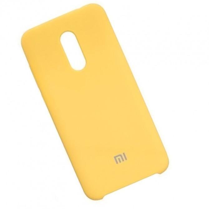 Original Soft Case Xiaomi Redmi 5 Plus Жовтий FULL