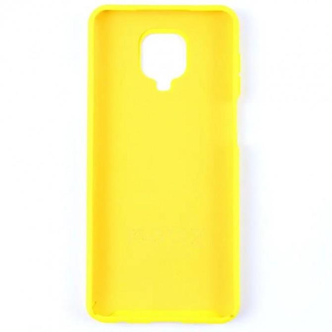Чехол Original Soft Case Xiaomi Redmi Note 9s Желтый FULL-1