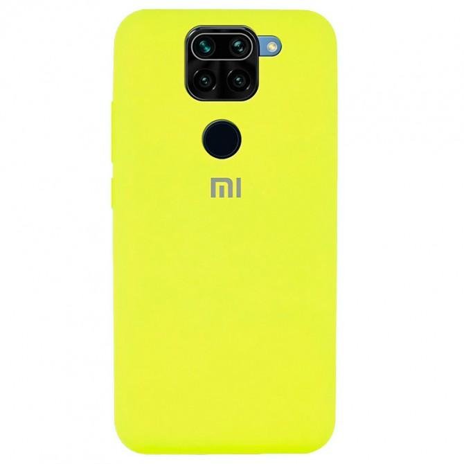 Original Soft Case Xiaomi Redmi Note 9/Redmi 10X Жовтий FULL