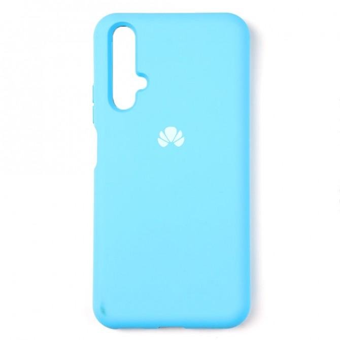 Чохол силіконовий для Huawei Honor 20/Nova 5T Яскраво синій FULL-1