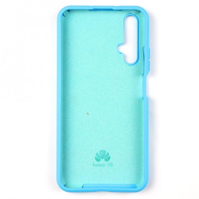 Чохол силіконовий для Huawei Honor 20/Nova 5T Яскраво синій FULL-2