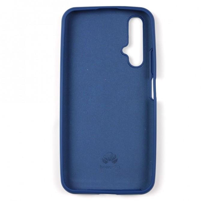 Чехол силиконовый для Huawei Honor 20/Nova 5T Синий FULL-2