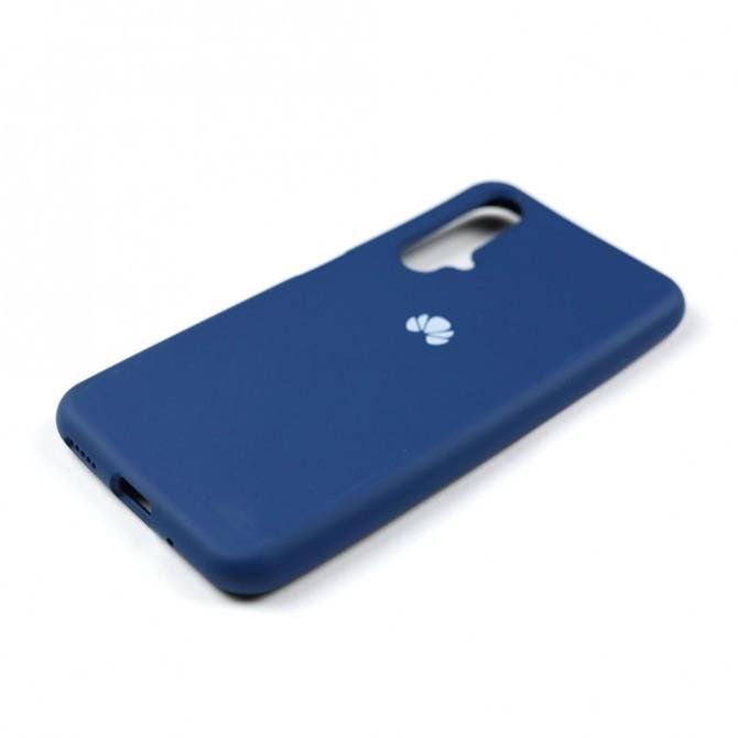 Чехол силиконовый для Huawei Honor 20/Nova 5T Синий FULL-4