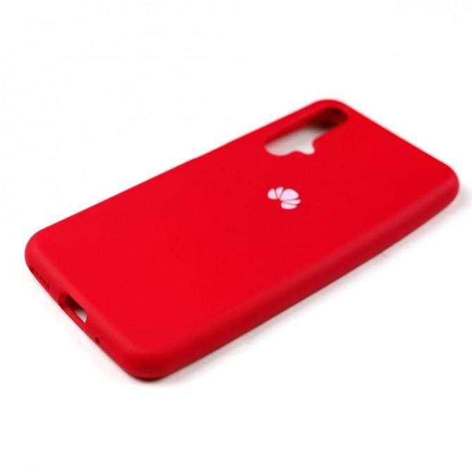 Чехол силиконовый для Huawei Honor 20/Nova 5T Ярко вишнёвый FULL-4