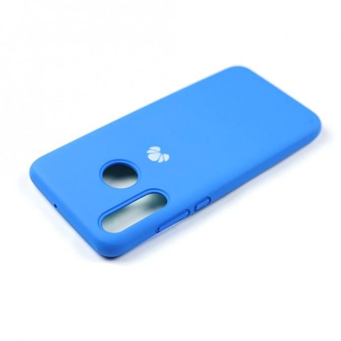 Чехол силиконовый для Huawei P30 Lite Светло синий FULL-3