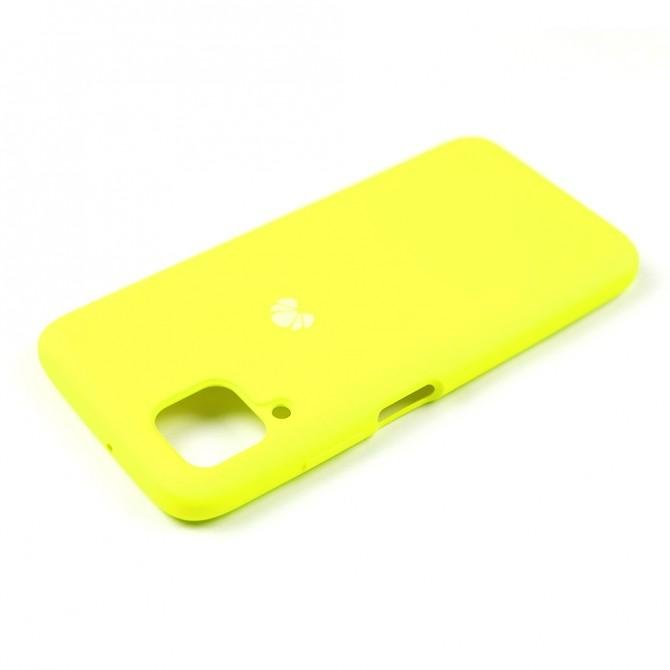 Чехол силиконовый для Huawei P40 Lite Лимонный FULL-3