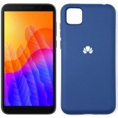 Чохол силіконовий для Huawei Y5P Синій FULL Чохол силіконовий для Huawei Y5P Синій FULL