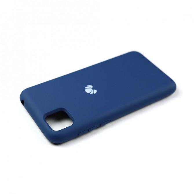Чехол силиконовый для Huawei Y5P Синий FULL-3