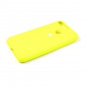 Чехол силиконовый для Huawei Y6 2018 Лимонный FULL Чехол силиконовый для Huawei Y6 2018 Лимонный FULL
