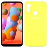 Чохол Soft Case Samsung A115/M115 Galaxy A11/M11 Лимонний FULL