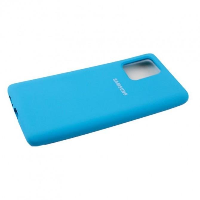 Чохол Soft Case Samsung A315 Galaxy A31 Яскраво синій FULL-2