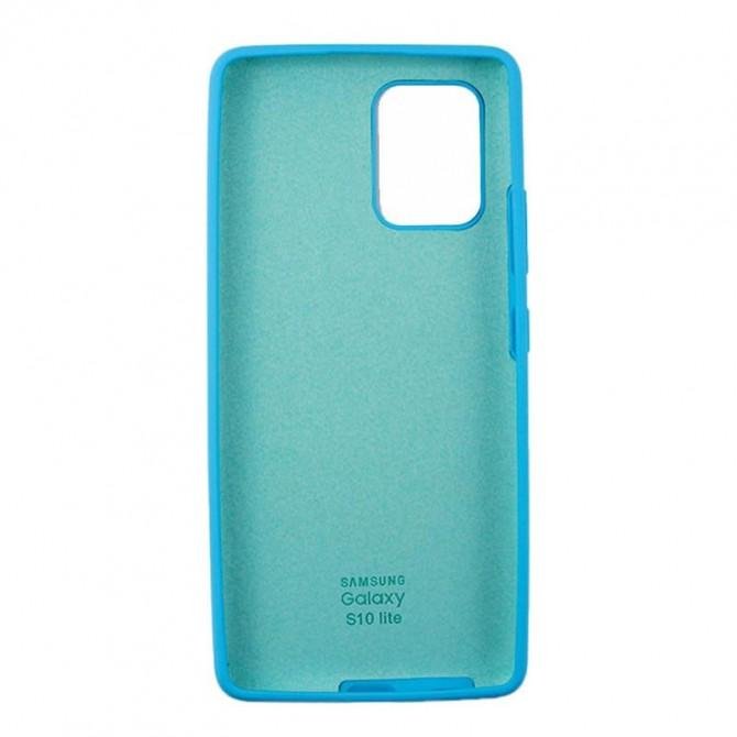 Чохол Soft Case Samsung A315 Galaxy A31 Яскраво синій FULL-3