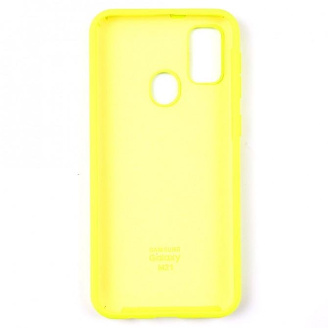 Чехол силиконовый для Samsung M307 Galaxy M30s/M215 Galaxy M21 Лимонный FULL-2