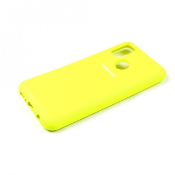 Чехол силиконовый для Samsung M307 Galaxy M30s/M215 Galaxy M21 Лимонный FULL-4