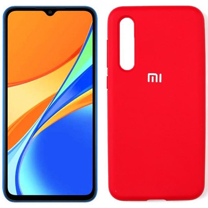 Чехол силиконовый для Xiaomi Mi9 SE Вишневый FULL