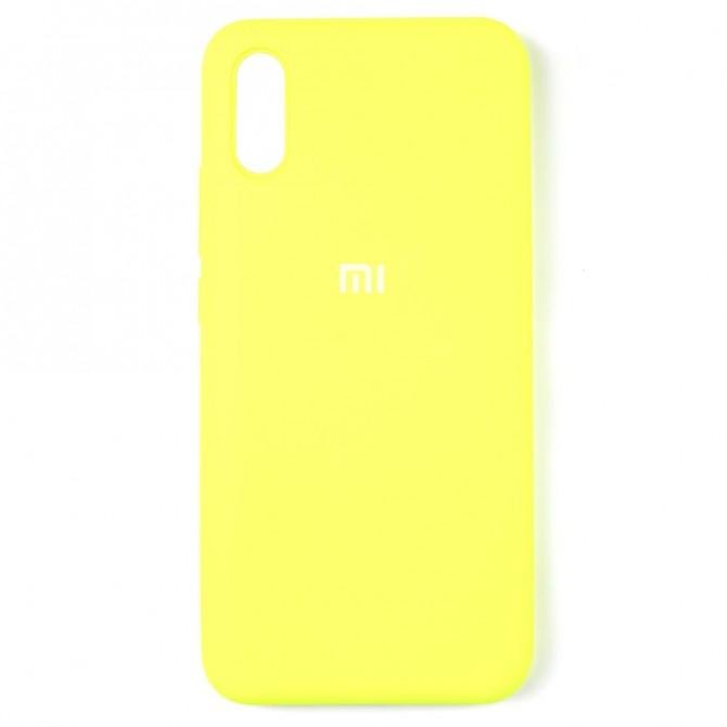 Чехол силиконовый для Xiaomi Redmi 9a Лимонный FULL-1