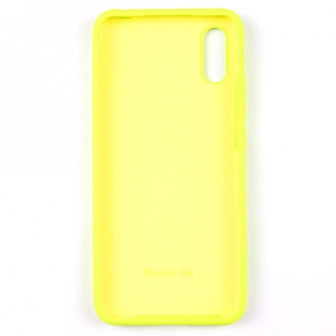 Чехол силиконовый для Xiaomi Redmi 9a Лимонный FULL-2