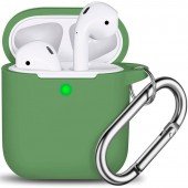 Чохол U-Like Silicone Protective Case для Airpods Хвойно Зелений Чохол U-Like Silicone Protective Case для Airpods Хвойно Зелений
